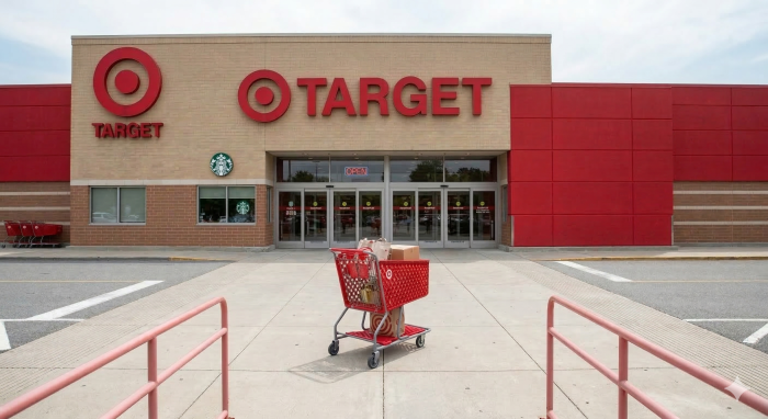 Outside of a Target Store